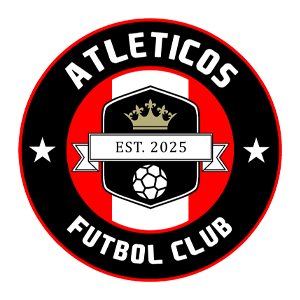 athleticos logo circle with red and black crest
