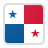 Icon showing the Panama flag divided into four quadrants with two stars.